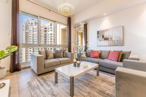 Pool and Sea Views 2BR with Sofa-bed, Marina Residences 1, Palm Jumeirah by Deluxe Holiday Homes